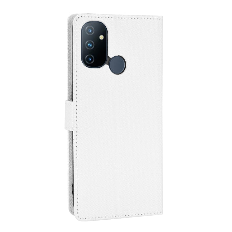 For OnePlus Nord N100 Diamond Texture Leather Phone Case