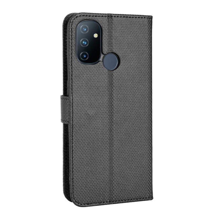 For OnePlus Nord N100 Diamond Texture Leather Phone Case