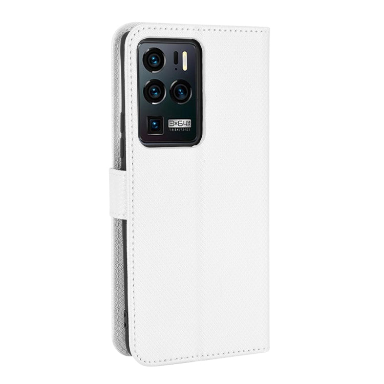 For ZTE Axon 30 Ultra 5G Diamond Texture Leather Phone Case