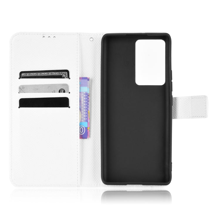 For ZTE Axon 30 Ultra 5G Diamond Texture Leather Phone Case