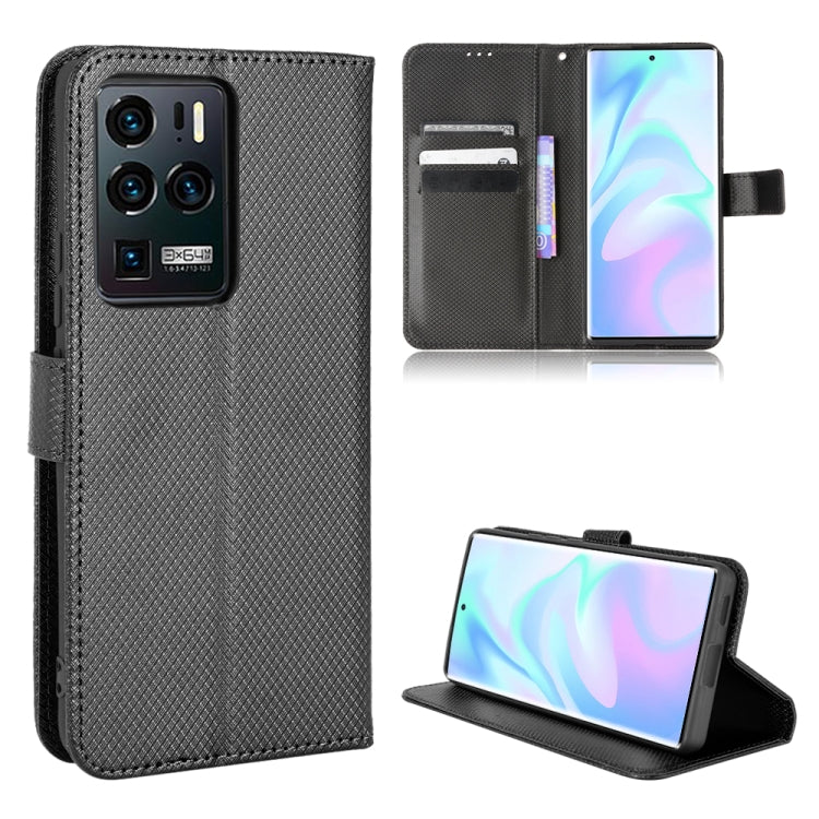 For ZTE Axon 30 Ultra 5G Diamond Texture Leather Phone Case
