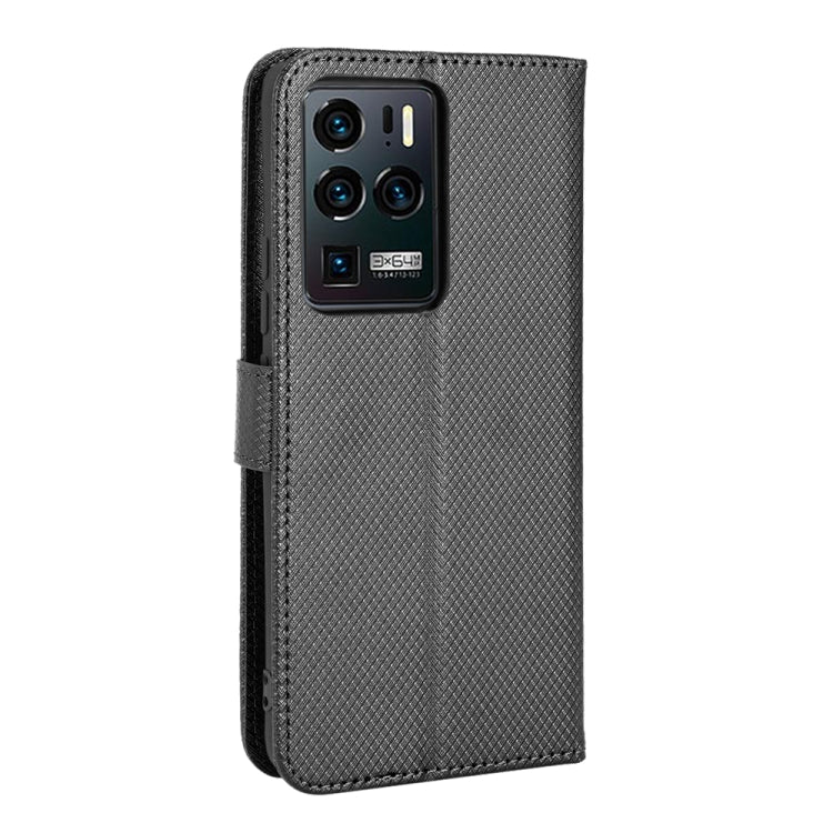For ZTE Axon 30 Ultra 5G Diamond Texture Leather Phone Case