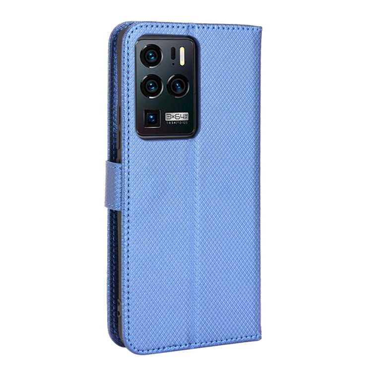 For ZTE Axon 30 Ultra 5G Diamond Texture Leather Phone Case