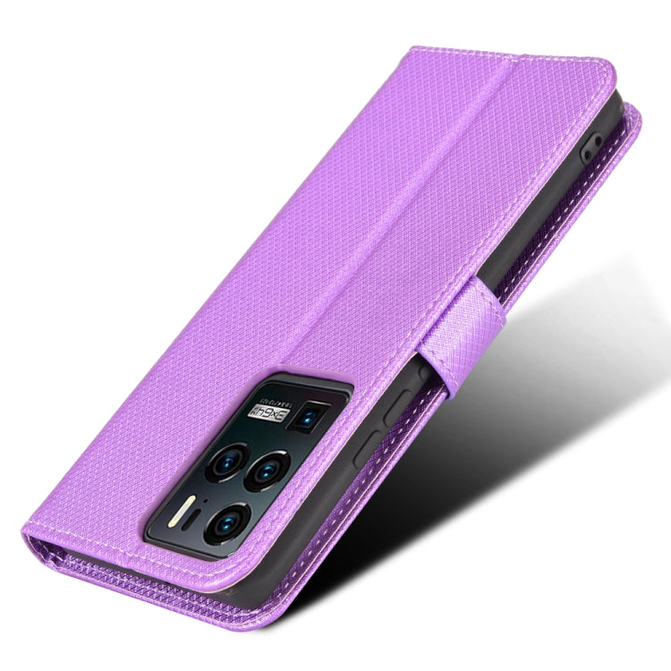 For ZTE Axon 30 Ultra 5G Diamond Texture Leather Phone Case