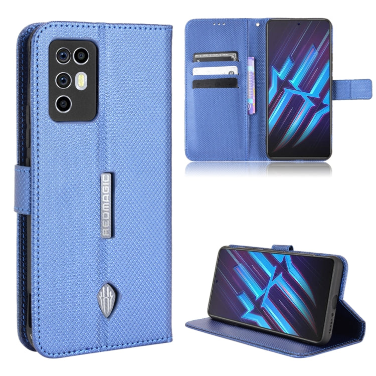 For ZTE Nubia Red Magic 6R Diamond Texture Leather Phone Case