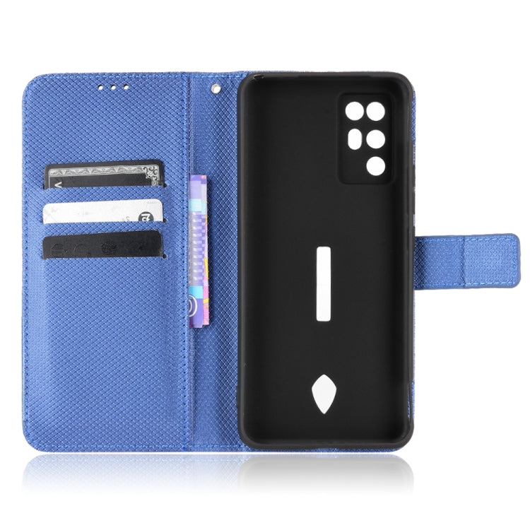 For ZTE Nubia Red Magic 6R Diamond Texture Leather Phone Case