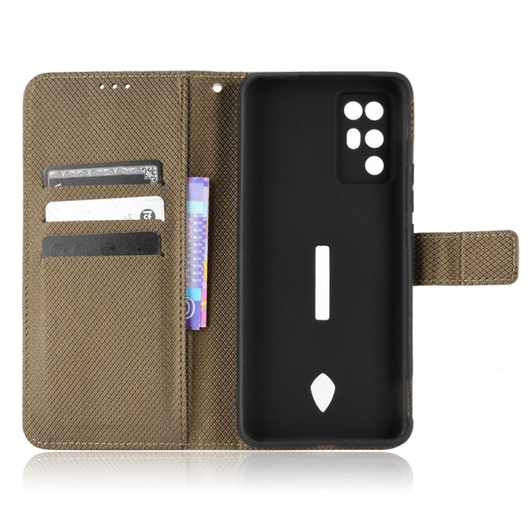 For ZTE Nubia Red Magic 6R Diamond Texture Leather Phone Case