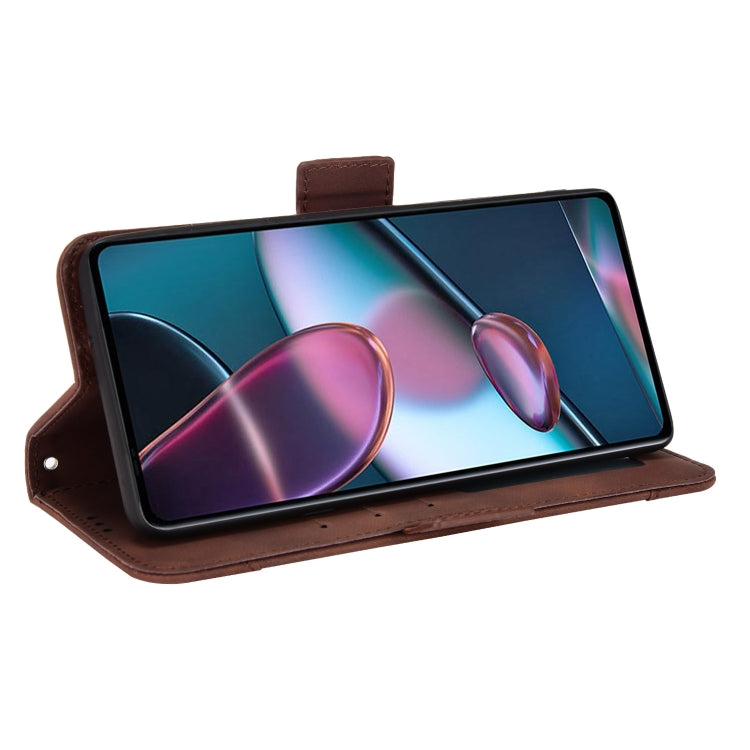 For Motorola Moto Edge 30 Pro/Edge+ 2022/Edge X30 Skin Feel Calf Pattern Leather Phone Case