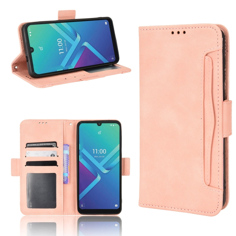 For Wiko Y82 Skin Feel Calf Pattern Leather Phone Case
