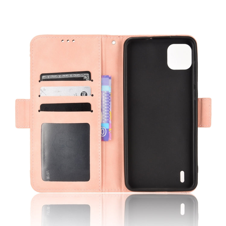 For Wiko Y82 Skin Feel Calf Pattern Leather Phone Case
