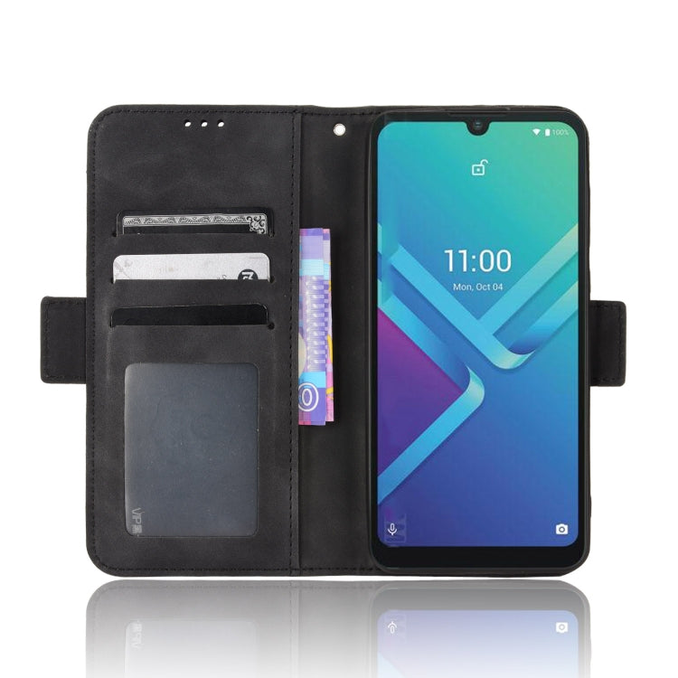 For Wiko Y82 Skin Feel Calf Pattern Leather Phone Case
