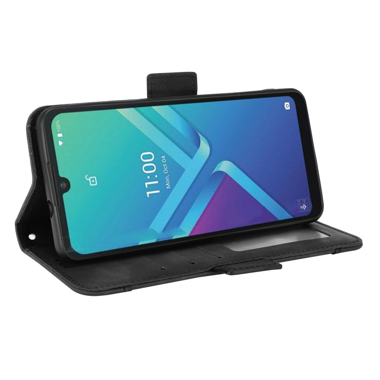 For Wiko Y82 Skin Feel Calf Pattern Leather Phone Case