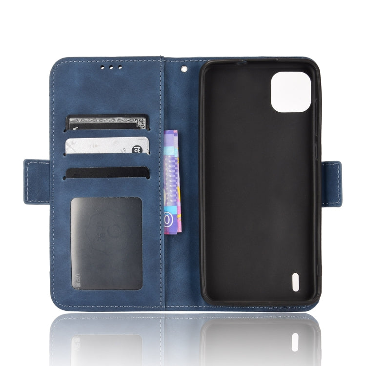 For Wiko Y82 Skin Feel Calf Pattern Leather Phone Case