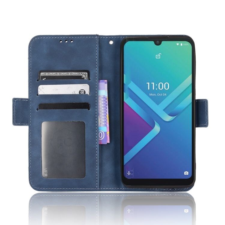 For Wiko Y82 Skin Feel Calf Pattern Leather Phone Case