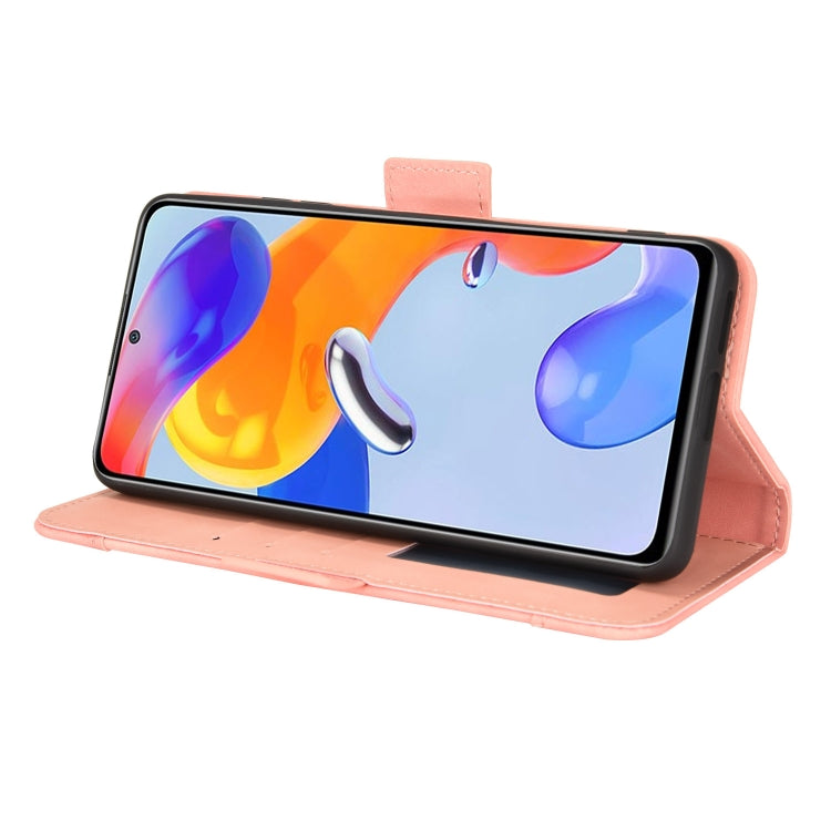 For Xiaomi Redmi Note 11 Pro 4G / 5G Overseas Version Skin Feel Calf Pattern Leather Phone Case