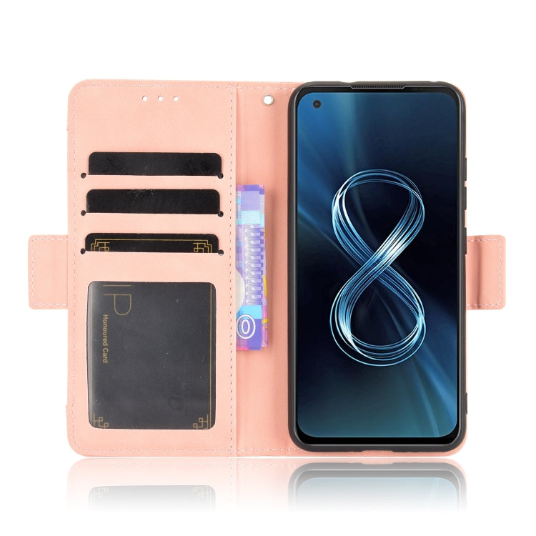 For Asus Zenfone 8 / 8Z Skin Feel Calf Pattern Leather Phone Case