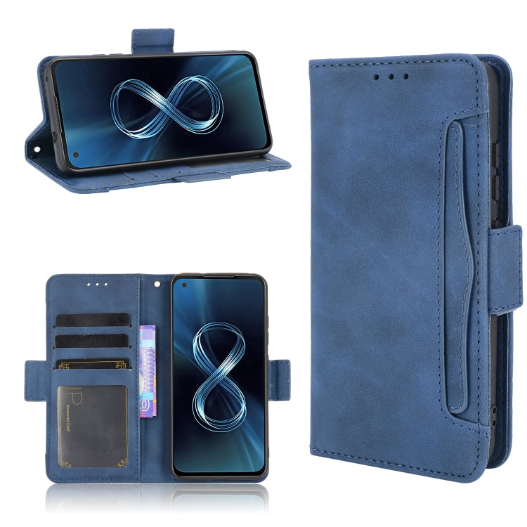 For Asus Zenfone 8 / 8Z Skin Feel Calf Pattern Leather Phone Case