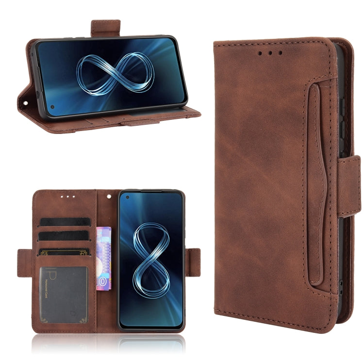 For Asus Zenfone 8 / 8Z Skin Feel Calf Pattern Leather Phone Case