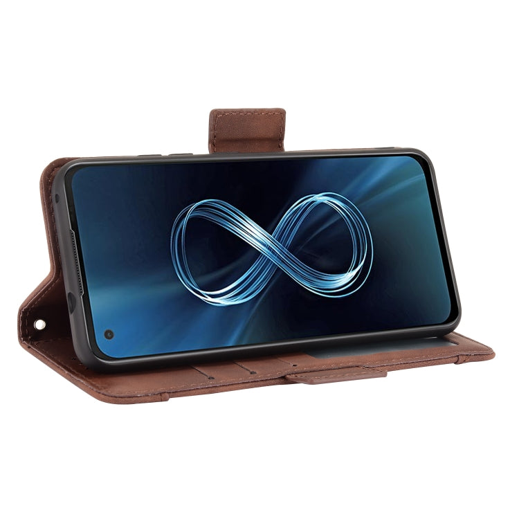 For Asus Zenfone 8 / 8Z Skin Feel Calf Pattern Leather Phone Case