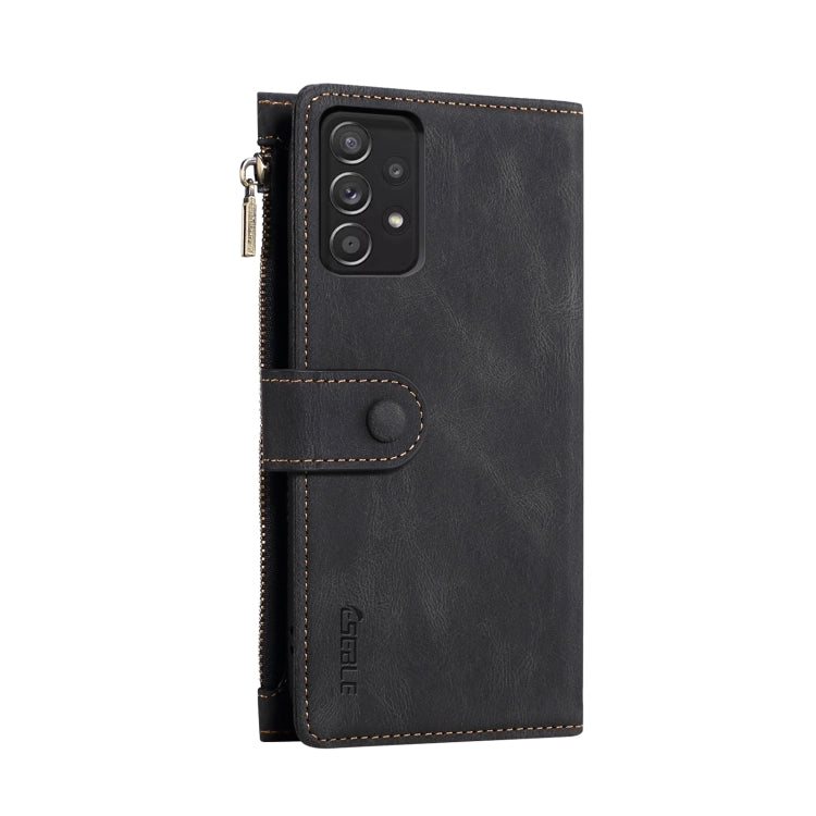 For Samsung Galaxy A33 5G Retro Frosted Horizontal Flip Leather Phone Case