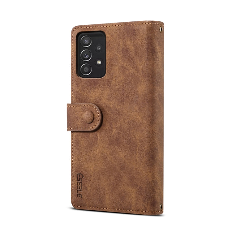 For Samsung Galaxy A33 5G Retro Frosted Horizontal Flip Leather Phone Case