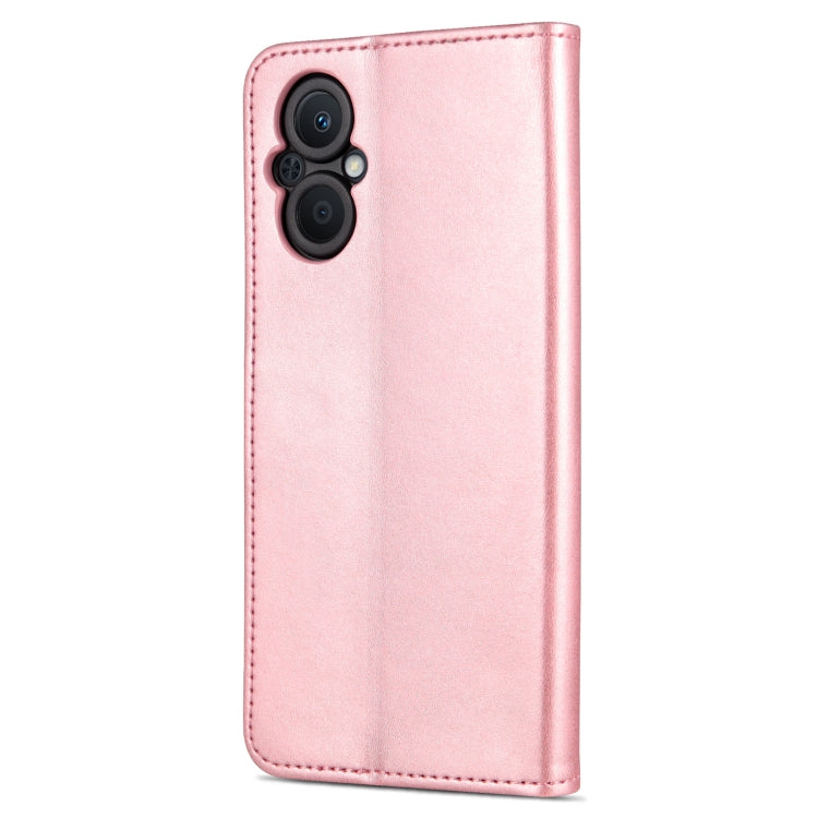 For OPPO A96 5G / Reno7 5G Overseas Version & OnePlus Nord N20 5G AZNS Skin Feel Calf Texture Horizontal Flip Leather Phone Case
