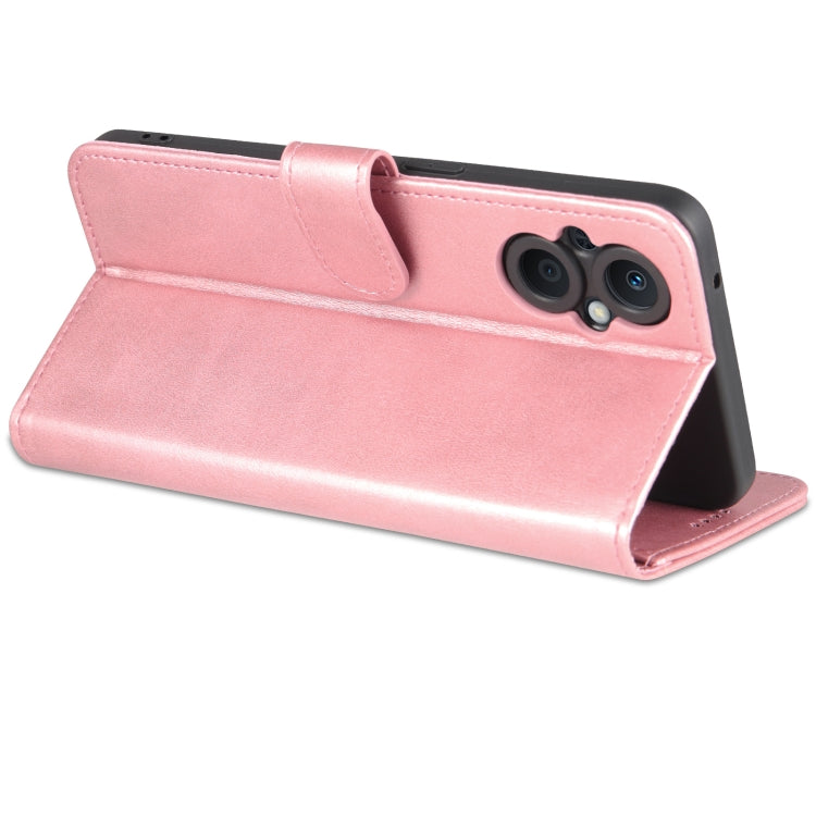 For OPPO A96 5G / Reno7 5G Overseas Version & OnePlus Nord N20 5G AZNS Skin Feel Calf Texture Horizontal Flip Leather Phone Case