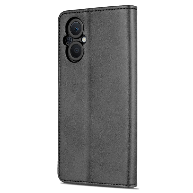 For OPPO A96 5G / Reno7 5G Overseas Version & OnePlus Nord N20 5G AZNS Skin Feel Calf Texture Horizontal Flip Leather Phone Case