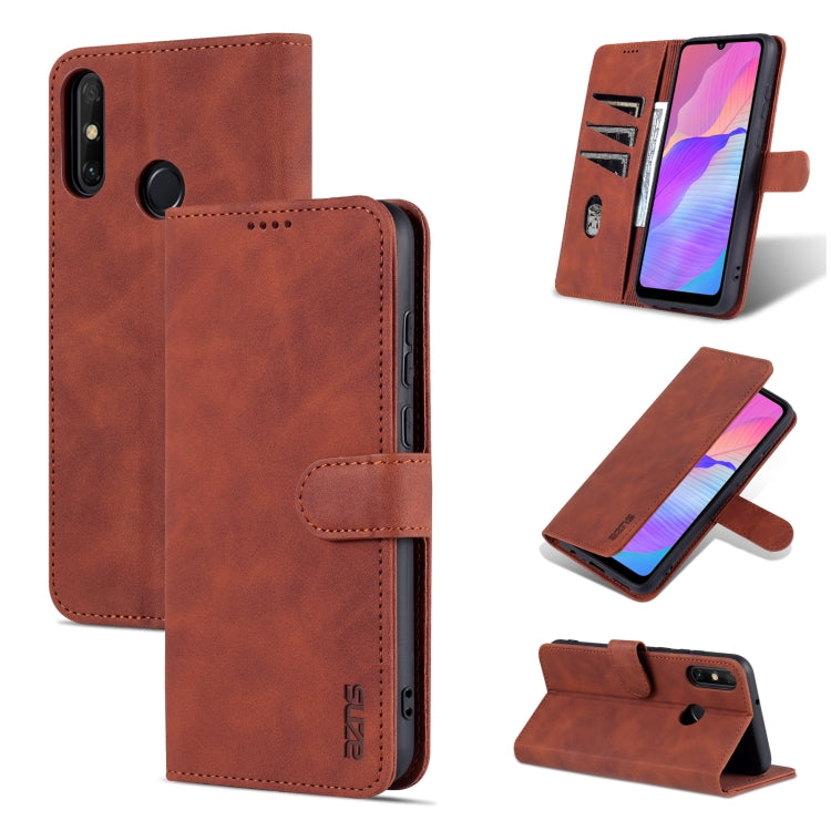 For Huawei Enjoy 20e AZNS Skin Feel Calf Texture Horizontal Flip Leather Phone Case