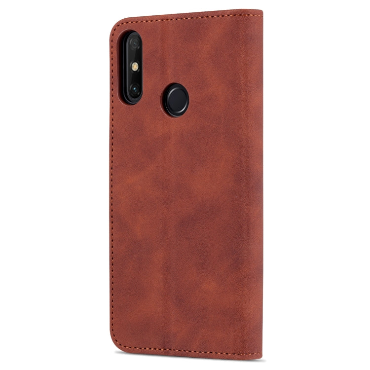 For Huawei Enjoy 20e AZNS Skin Feel Calf Texture Horizontal Flip Leather Phone Case