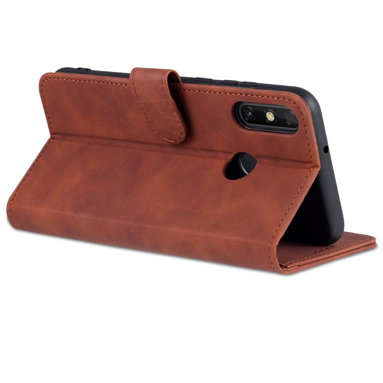 For Huawei Enjoy 20e AZNS Skin Feel Calf Texture Horizontal Flip Leather Phone Case