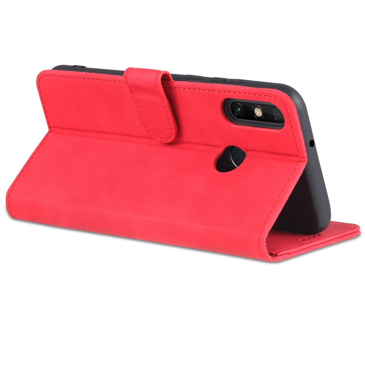 For Huawei Enjoy 20e AZNS Skin Feel Calf Texture Horizontal Flip Leather Phone Case
