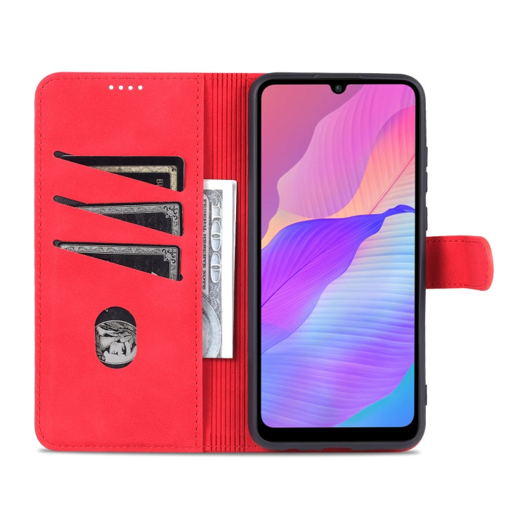 For Huawei Enjoy 20e AZNS Skin Feel Calf Texture Horizontal Flip Leather Phone Case