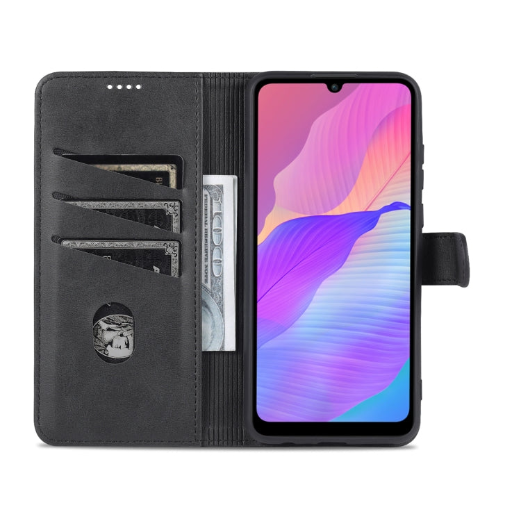 For Huawei Enjoy 20e AZNS Skin Feel Calf Texture Horizontal Flip Leather Phone Case