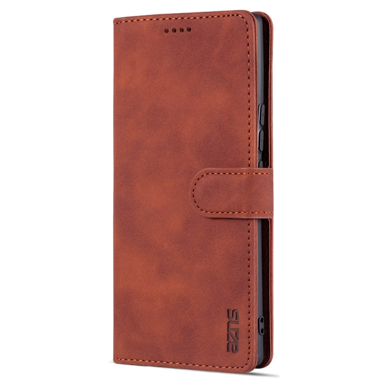 For Honor 60 AZNS Skin Feel Calf Texture Horizontal Flip Leather Phone Case