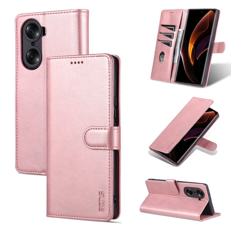 For Honor 60 Pro AZNS Skin Feel Calf Texture Horizontal Flip Leather Phone Case