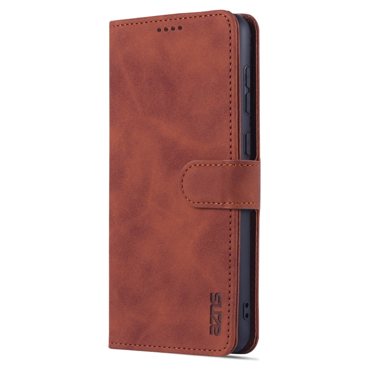 For Samsung Galaxy A53 5G AZNS Skin Feel Calf Texture Horizontal Flip Leather Phone Case