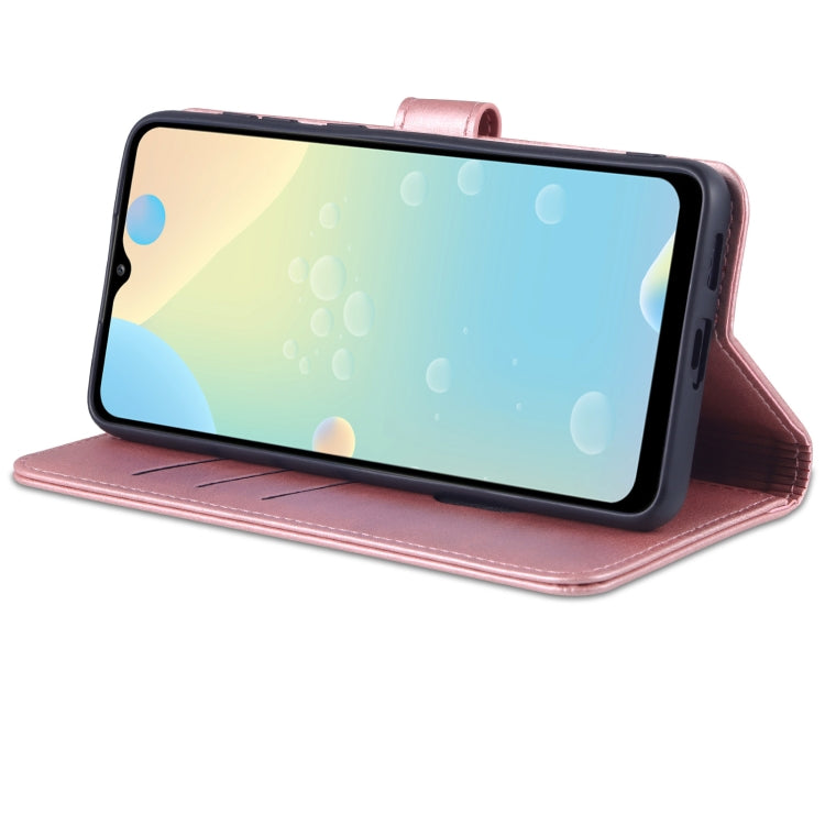 For Samsung Galaxy A53 5G AZNS Skin Feel Calf Texture Horizontal Flip Leather Phone Case