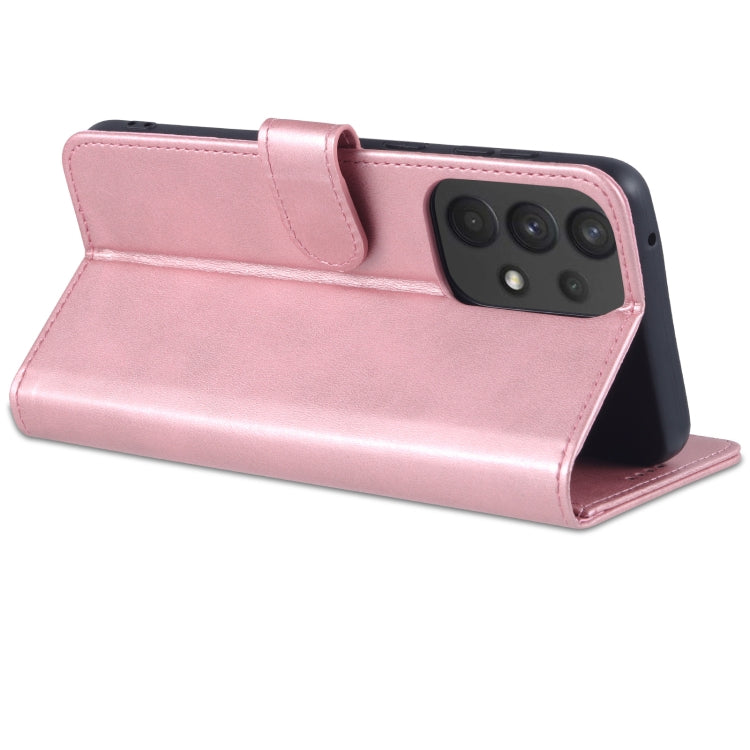 For Samsung Galaxy A53 5G AZNS Skin Feel Calf Texture Horizontal Flip Leather Phone Case