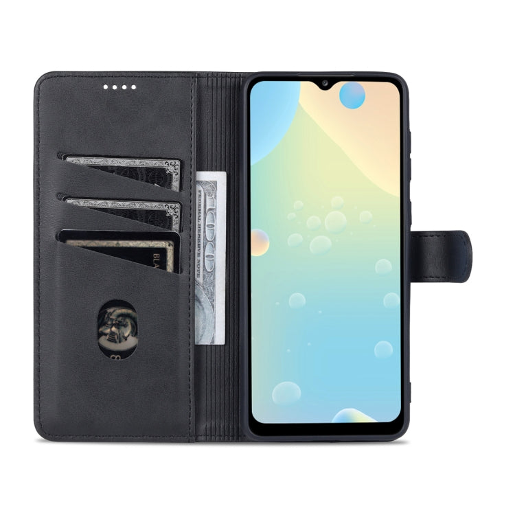 For Samsung Galaxy A53 5G AZNS Skin Feel Calf Texture Horizontal Flip Leather Phone Case