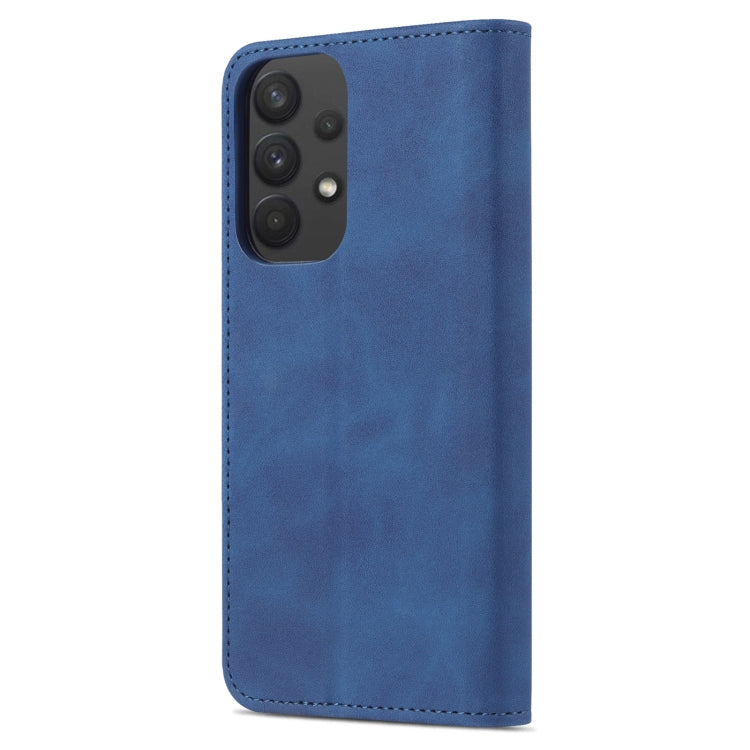 For Samsung Galaxy A53 5G AZNS Skin Feel Calf Texture Horizontal Flip Leather Phone Case