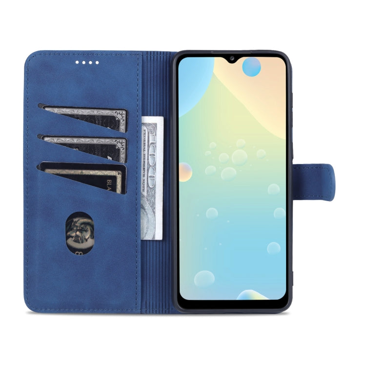 For Samsung Galaxy A53 5G AZNS Skin Feel Calf Texture Horizontal Flip Leather Phone Case