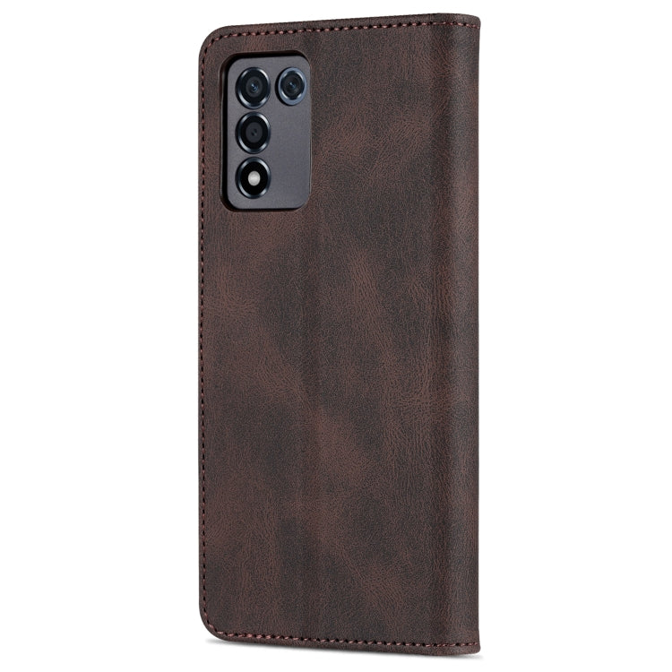For OPPO K9s / Realme Q3s AZNS Dream II Skin Feel Horizontal Flip Leather Case