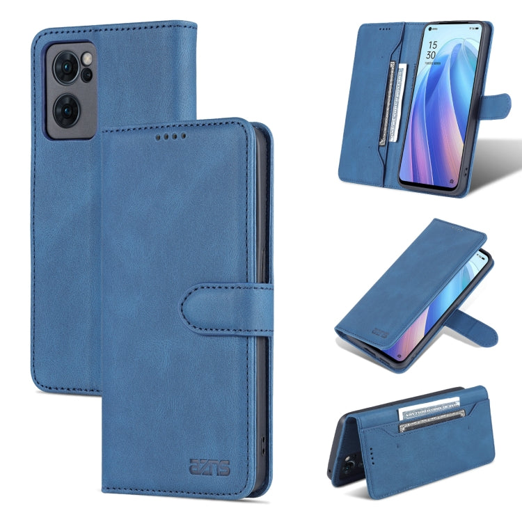 For OPPO Reno7 5G AZNS Dream II Skin Feel Horizontal Flip Leather Case