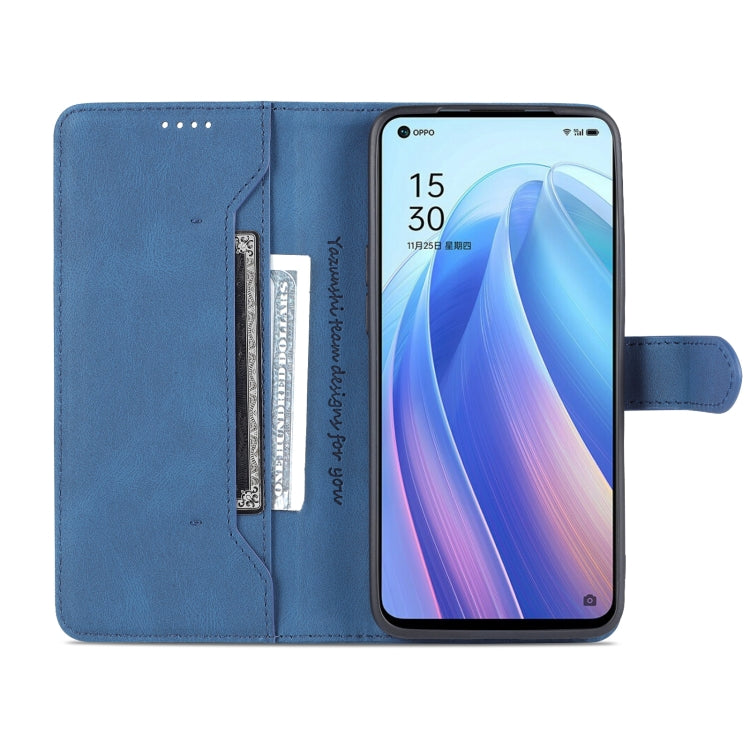 For OPPO Reno7 5G AZNS Dream II Skin Feel Horizontal Flip Leather Case
