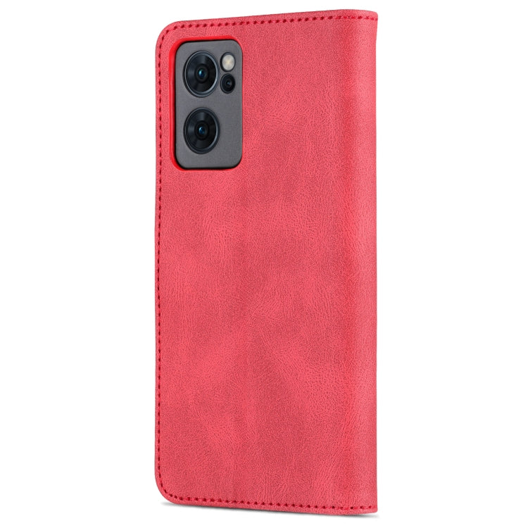 For OPPO Reno7 5G AZNS Dream II Skin Feel Horizontal Flip Leather Case