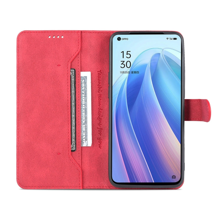 For OPPO Reno7 5G AZNS Dream II Skin Feel Horizontal Flip Leather Case