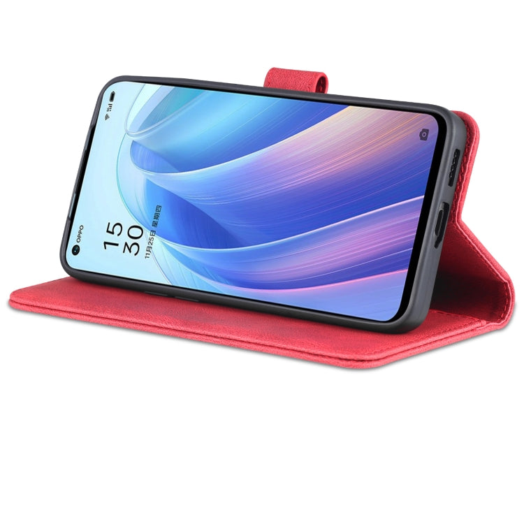 For OPPO Reno7 5G AZNS Dream II Skin Feel Horizontal Flip Leather Case