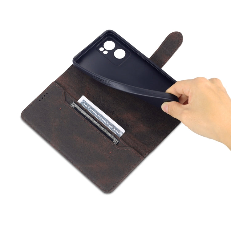 For OPPO Reno7 5G AZNS Dream II Skin Feel Horizontal Flip Leather Case