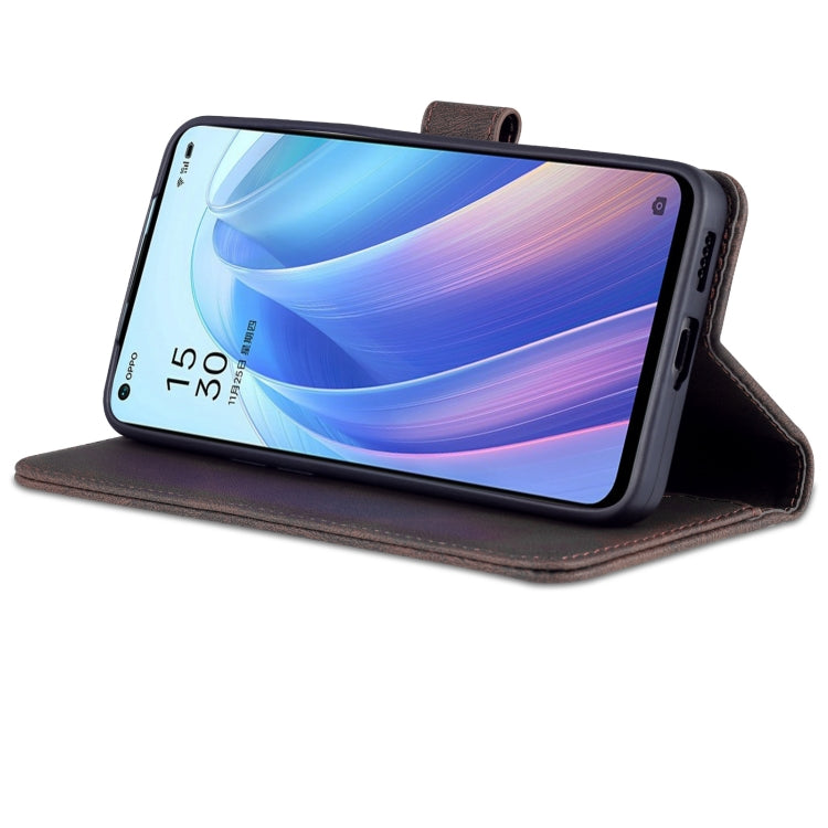 For OPPO Reno7 5G AZNS Dream II Skin Feel Horizontal Flip Leather Case